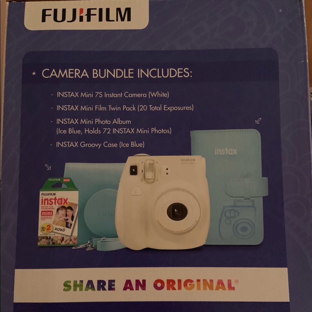 Brand new complete package:
Fujifilm Instax Mini 9 Instant Camera